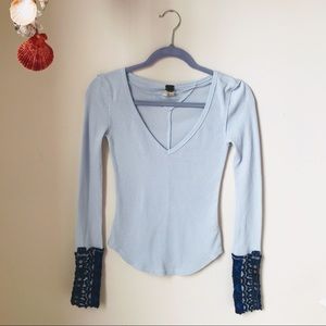 Light Blue We The Free CuffedThermal